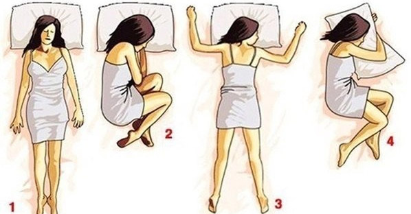 Nhìn tư thế ngủ đoán ngay tính cách, vận mệnh Nhìn tư thế ngủ đoán ngay tính cách, vận mệnh