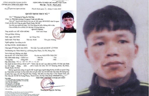 Truy nã chủ thầu xây dựng trộm xe máy thợ xây Truy nã chủ thầu xây dựng trộm xe máy thợ xây