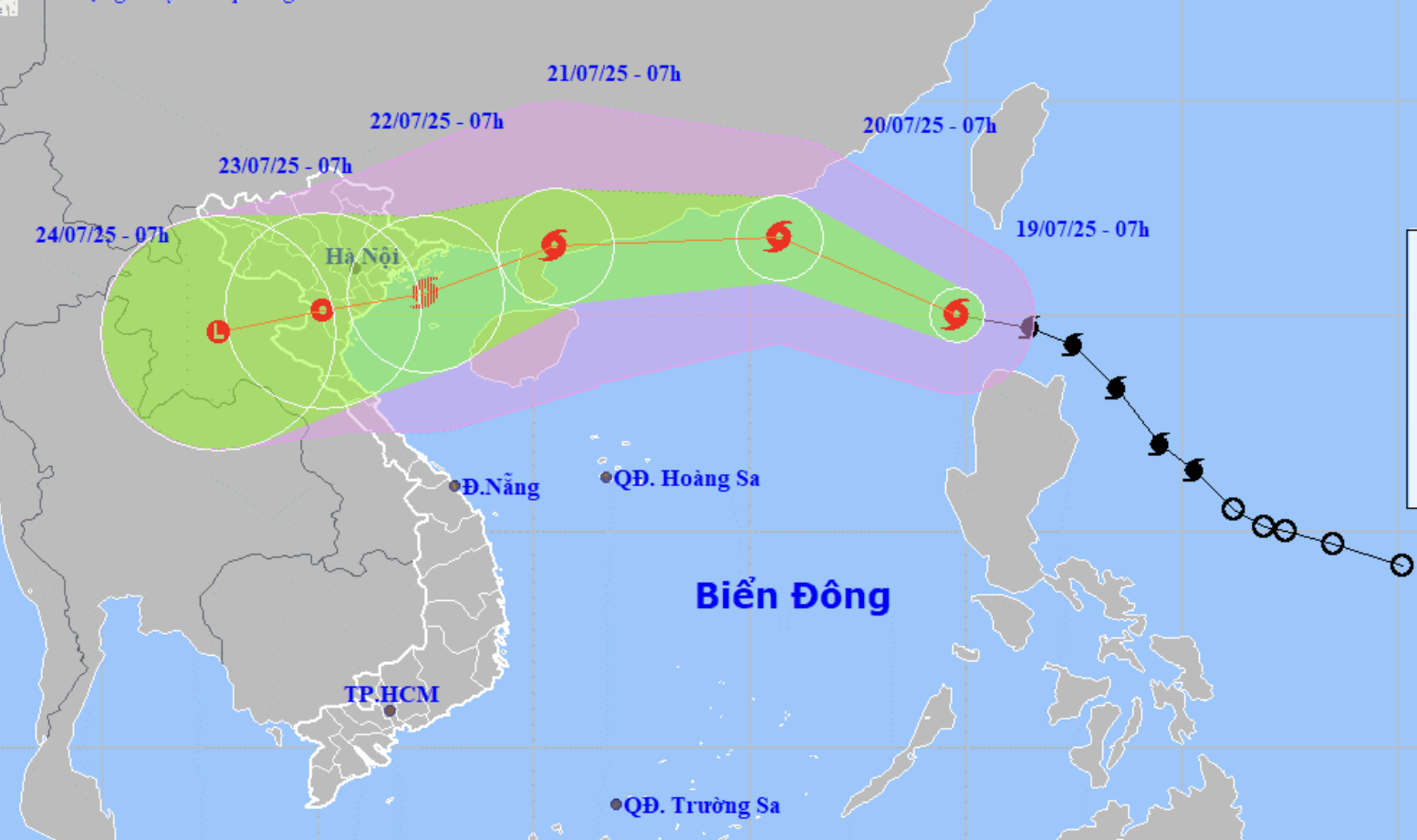 bao-so-3-bao-wipha-1752888299040999493230 Bão Wipha vào Biển Đông, dự báo bão số 3 đi nhanh và liên tục tăng cấp - Ảnh 1.