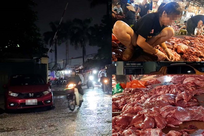 Những con lợn không thể đứng vững, da sần sùi tím tái và bí mật sau những thớ thịt đỏ au